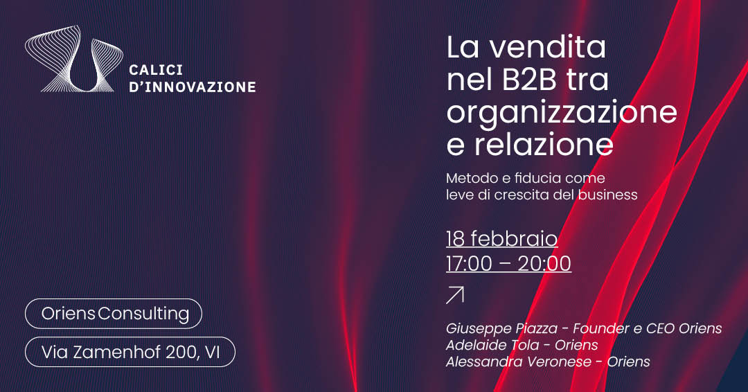 Vendita B2B tra organizzazione e relazione